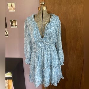 Boho long sleeve dress
